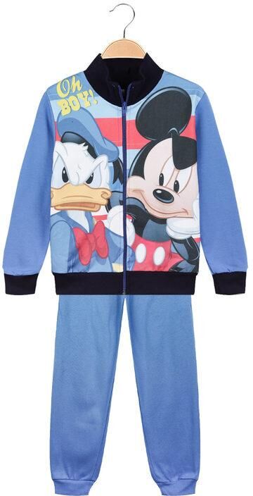 disney tuta sportiva bambino 2 pezzi completi 3-16 anni bambino blu taglia 07/08