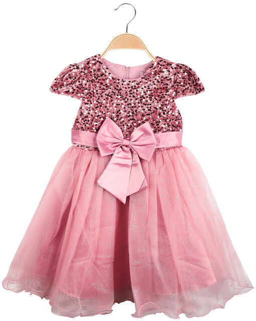 Solada Abito bimba elegante a maniche corte in tulle Abiti bambina Rosa taglia 14