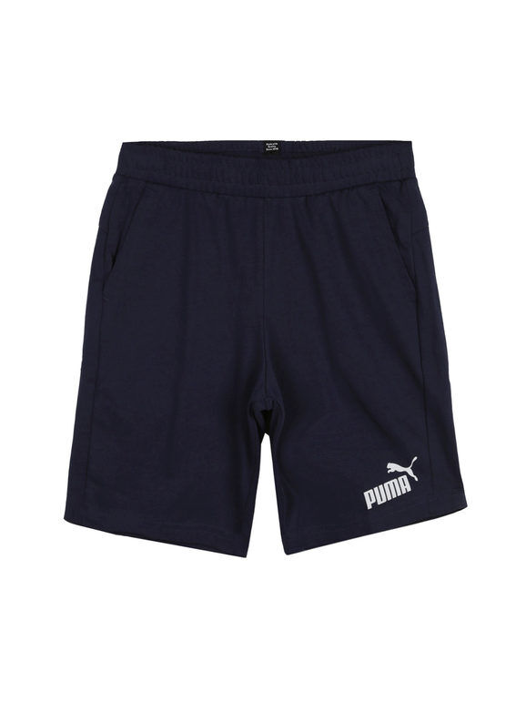Puma Bermuda sportivi in cotone da bambini Pantaloni e shorts bambino Blu taglia 12