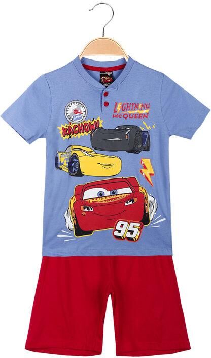 Disney Cars pigiama corto bambino in cotone Pigiami bambino Blu taglia 05