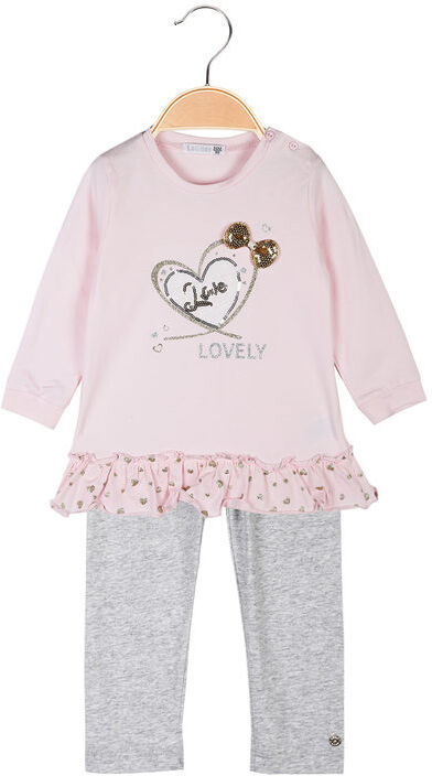 Lollitop Completo da neonata 2 pezzi Completi 0-36 M bambina Rosa taglia 12M