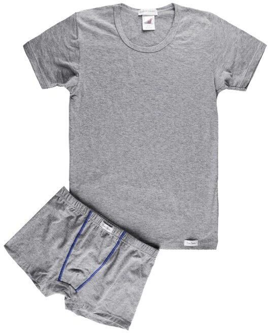 Pierre Cardin Completo intimo bambino t-shirt + boxer Boxer bambino Grigio taglia 09/10