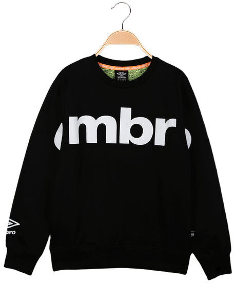 Umbro Felpa girocollo da ragazzo Felpe bambino Nero taglia M