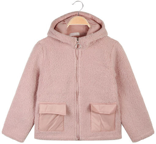 Sweet Giacca orsetto da bambina con cappuccio e zip Giacche Leggere bambina Rosa taglia 14