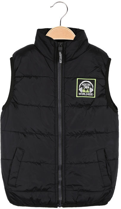 Milk Pub Gilet imbottito da bambino Smanicato bambino Blu taglia 04