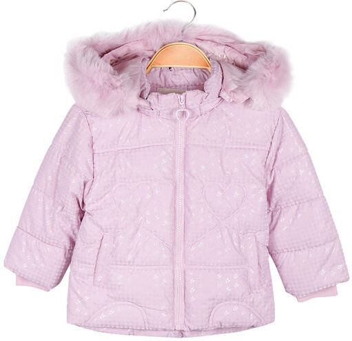 Yes! Do Kid'S Giubbotto imbottito da neonata con cappuccio Giacconi e Giubbotti bambina Rosa taglia 36M