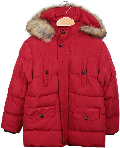 new kids Giubbotto imbottito da ragazzo Parka bambino Rosso taglia 10