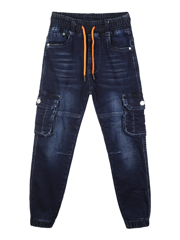 denim & jeans Jeans cargo da bambino con tasconi Jeans Regular fit bambino Jeans taglia 06