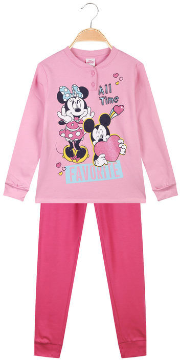 Disney Minnie pigiama da bambina felpato Pigiami bambina Fucsia taglia 08