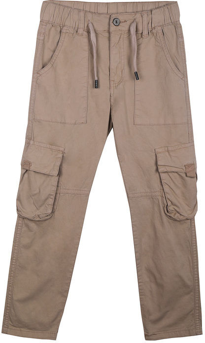 Holly Work Pantaloni cargo da bambino in cotone Pantaloni Casual bambino Beige taglia 12