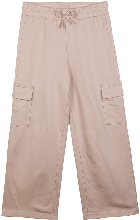 Smile Yes Pantaloni da bambina a gamba larga con tasconi Pantaloni Casual bambina Beige taglia 12