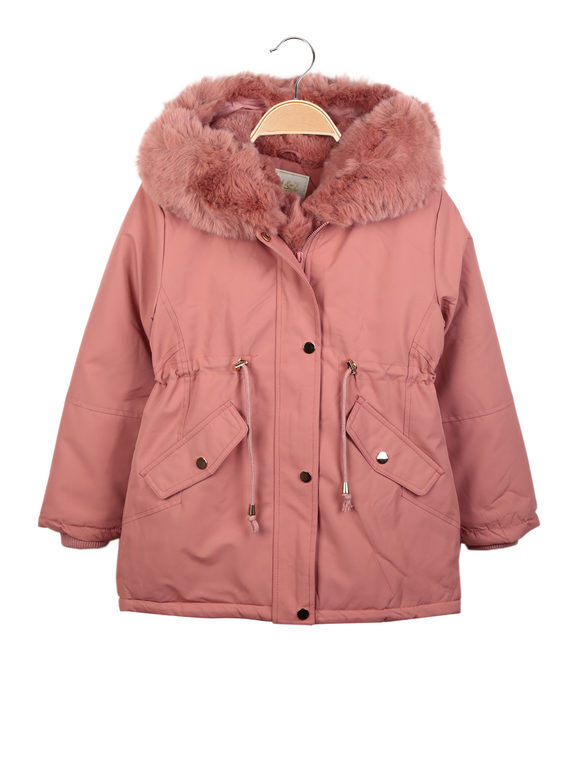 M&2 Kids M&2; Kids Parka imbottito da bambina con cappuccio Giacconi e Giubbotti bambina Rosso taglia 12