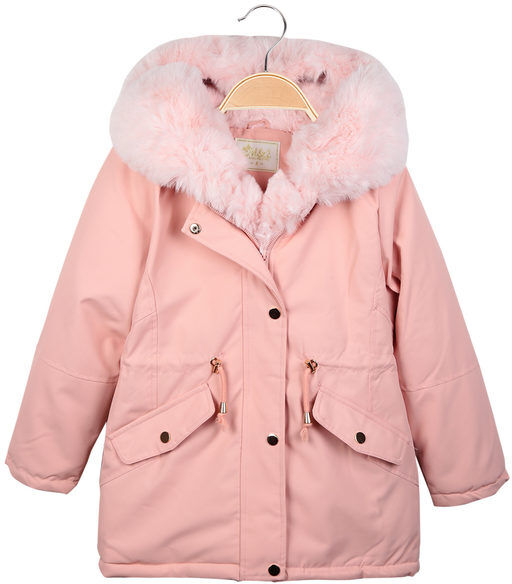 M&2 Kids M&2; Kids Parka imbottito da bambina con cappuccio Giacconi e Giubbotti bambina Rosa taglia 12