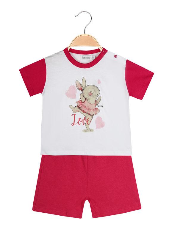 Hooky Pigiama corto neonata Pigiami bambina Bianco taglia 12M