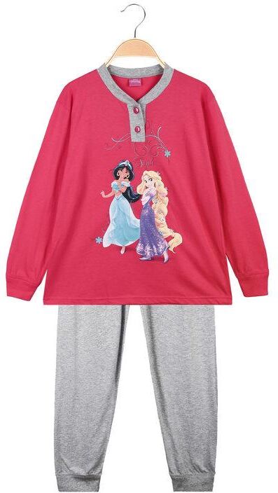 Disney Pigiama lungo bambina in cotone Pigiami bambina Fucsia taglia 07/08