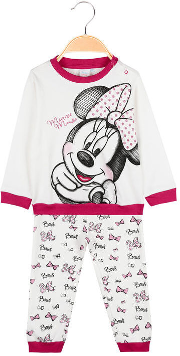 Disney Pigiama lungo da neonata in caldo cotone Pigiami bambina Bianco taglia 18M