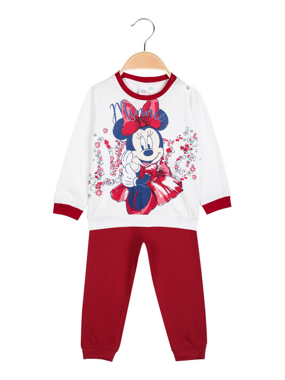 Disney Pigiama lungo da neonata in cotone Pigiami bambina Rosso taglia 24M