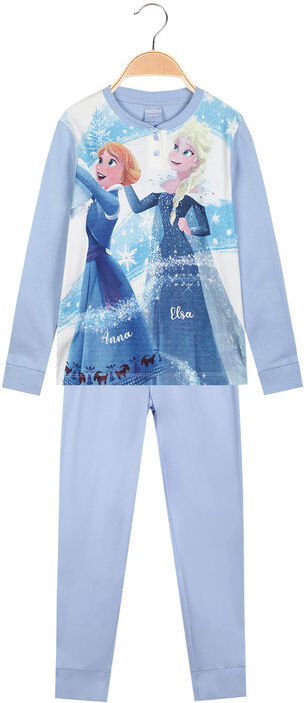 Disney Pigiama lungo in caldo cotone da bambina Pigiami bambina Blu taglia 09/10