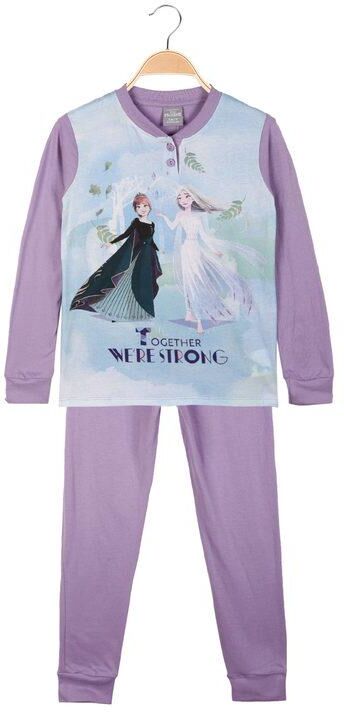 Disney pigiama lungo in cotone bimba Pigiami bambina Viola taglia 03