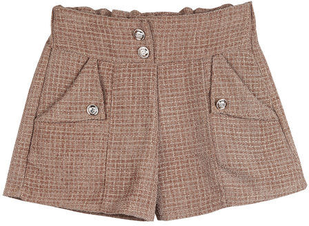 Solada Shorts da bambina in tessuto Shorts bambina Beige taglia 12