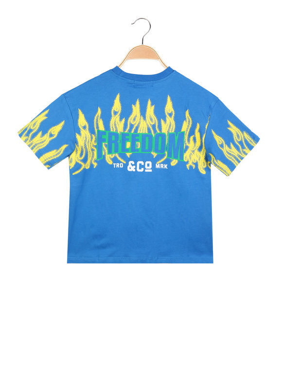 Brum Beby T-shirt da bambino a manica corta T-Shirt Manica Corta bambino Blu taglia 12