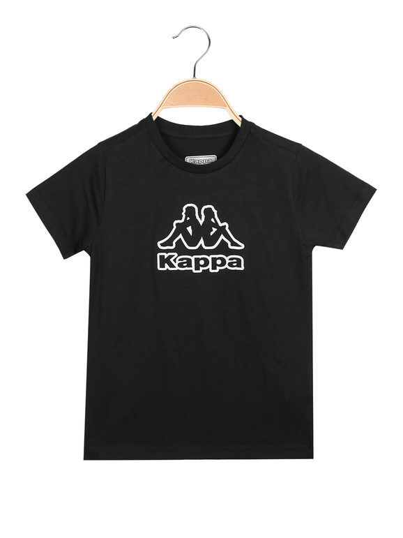 Kappa T-shirt da bambino manica corta T-Shirt Manica Corta bambino Nero taglia 16