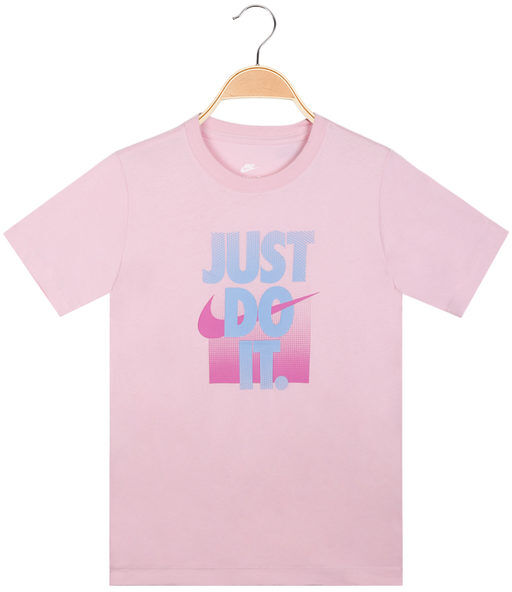 Nike T-shirt da ragazza con scritta T-Shirt Manica Corta bambina Rosa taglia XL