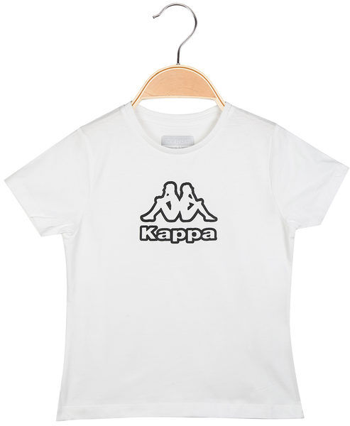 Kappa T-shirt in cotone manica corta da bambina T-Shirt Manica Corta bambina Bianco taglia 12