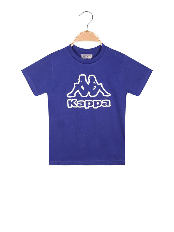 Kappa T-shirt manica corta da ragazzo con stampa T-Shirt e Top bambino Blu taglia 16
