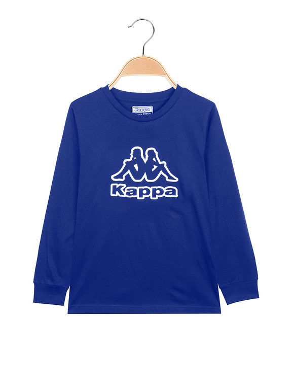 Kappa T-shirt manica lunga da bambino T-Shirt e Top bambino Blu taglia 03