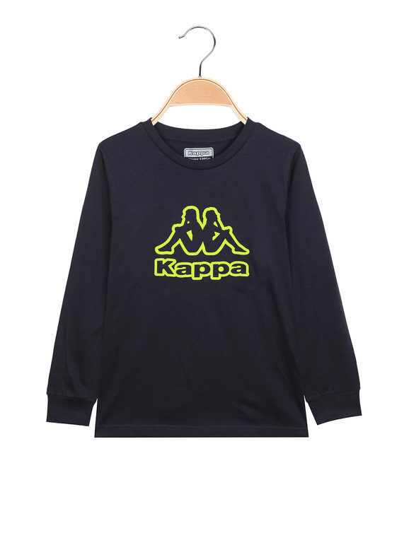 Kappa T-shirt manica lunga da bambino T-Shirt e Top bambino Blu taglia 06