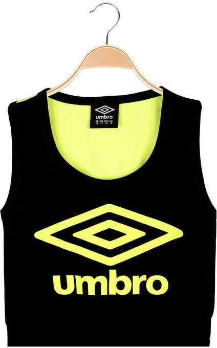 Umbro Top cropped da ragazza T-Shirt Manica Corta bambina Verde taglia L