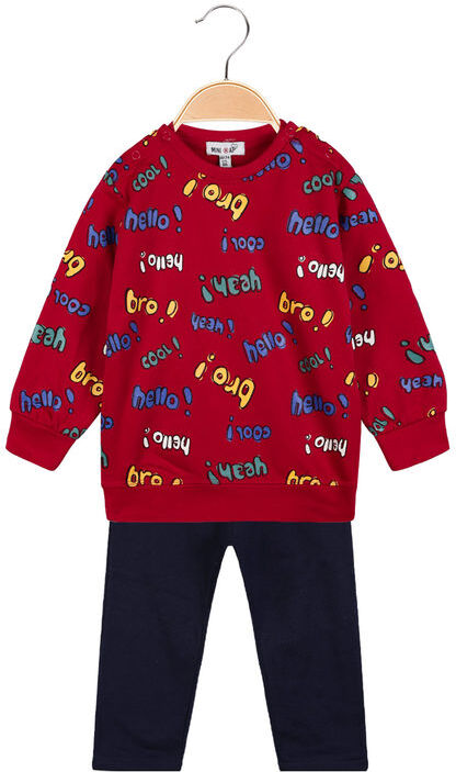 Mini Rap Tuta da neonato 2 pezzi Completi 0-36 M bambino Rosso taglia 9/12M