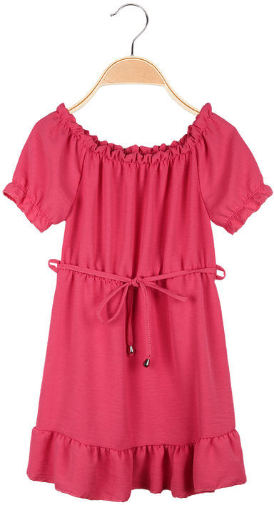 Mec Girl Vestito da bambina a maniche corte Vestiti bambina Rosso taglia 12