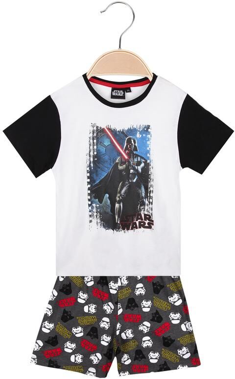 Star Wars Pigiama corto in cotone Pigiami bambino Nero taglia 04