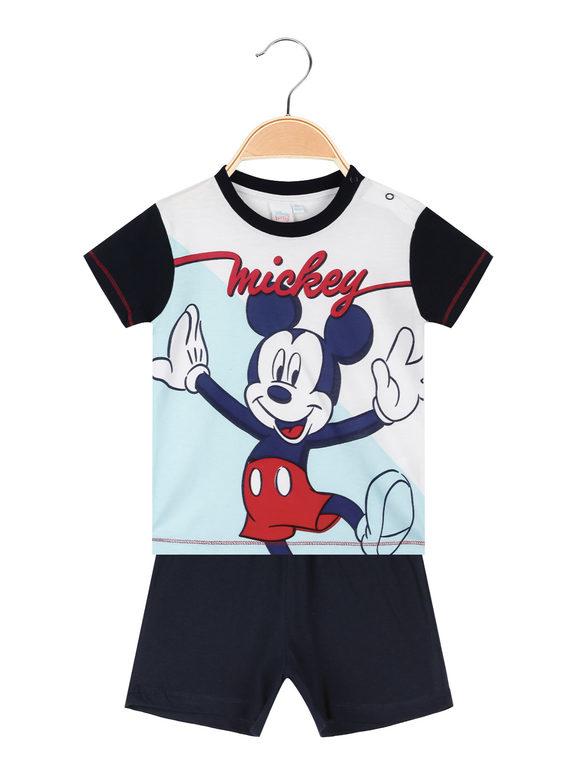 Disney Topolino pigiama corto neonato Pigiami bambino Blu taglia 30M