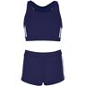 Power Flower Bikini bambina con top e boxer Bikini bambina Blu taglia 08/10