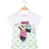 Disney MICKEY and FRIENDS T-shirt manica corta da bambina con stampa T-Shirt Manica Corta bambina Bianco taglia 07/08