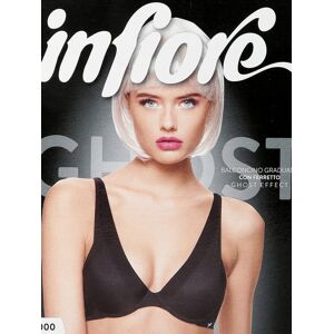 Infiore 6000 Blaconcino graduato senza cuciture Reggiseni donna Nero taglia 03