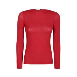 Sublyme Maglia donna manica lunga in cashmere Maglie Intime donna Rosso taglia S