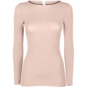 Pura P0713M Maglietta donna in cashmere a manica lunga Maglie Intime donna Beige taglia L