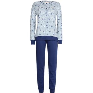 Laura Biagiotti Pigiama lungo donna con fantasia animalier Pigiami donna Blu taglia XL