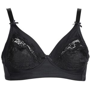 Gian Marco Venturi Reggiseno senza ferretto modello peonia Reggiseni donna Nero taglia 04