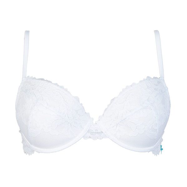 infiore 5003 reggiseno push up in pizzo coppa b reggiseni donna bianco taglia 04