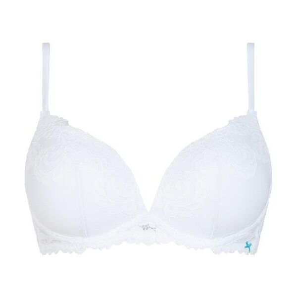 infiore 5011 reggiseno push up senza ferretto coppa b reggiseni donna bianco taglia 03