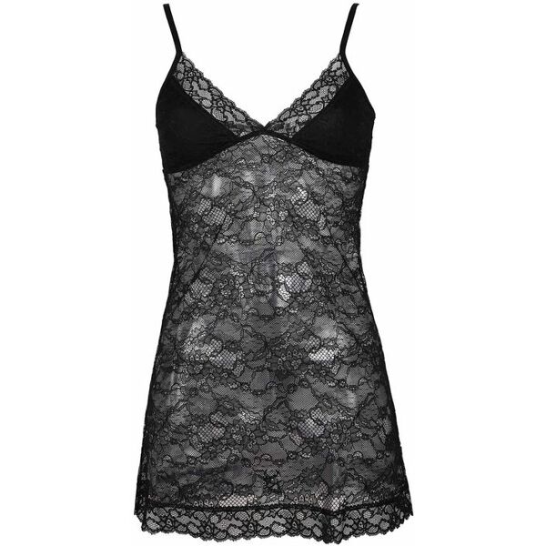 magic dream baby doll in pizzo sottovesti donna nero taglia s