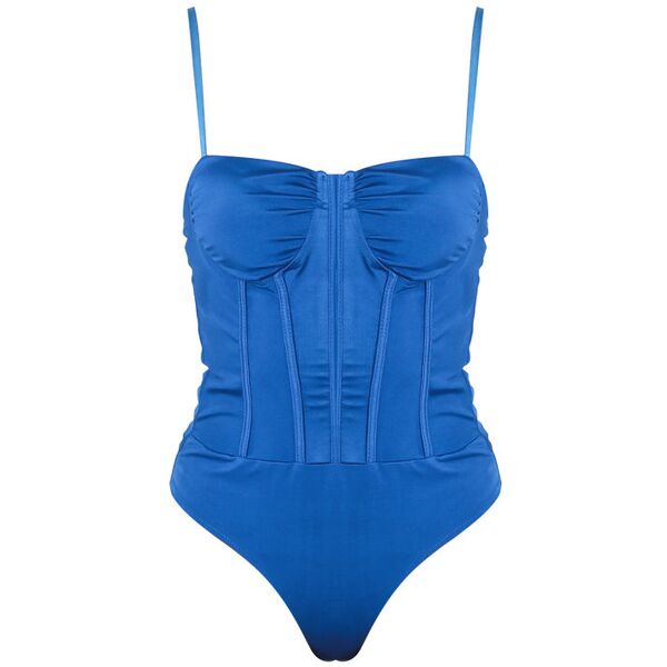 hdl milano body donna elegante body donna blu taglia unica