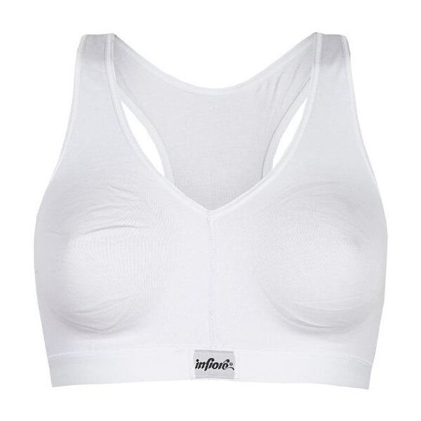 infiore brassière sportiva reggiseni donna bianco taglia m