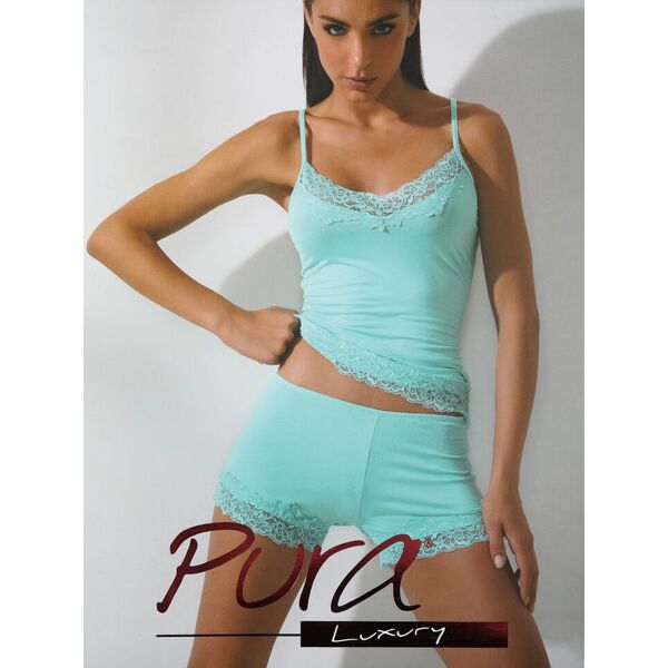 pura p0797c completo intimo donna in bamboo completi intimi donna blu taglia 04