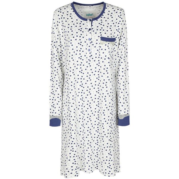 infiore pigiama donna lungo a pois pigiami donna blu taglia 48